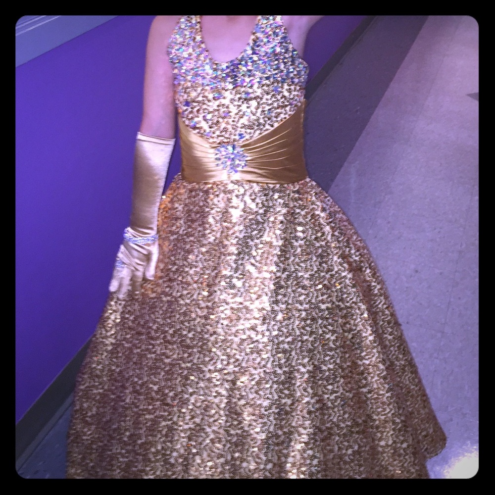 Kid long gown